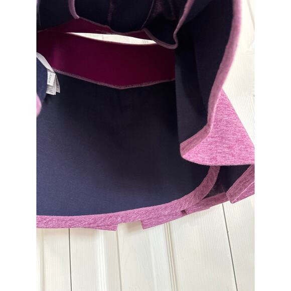 Brooks NWT Wool Blend Pleated Active Joyride Skirt in Heathered Currant Size M - Picture 4 of 11